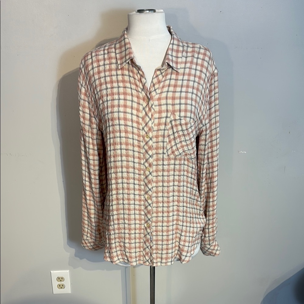 Rails Plaid Checked Shirt size M